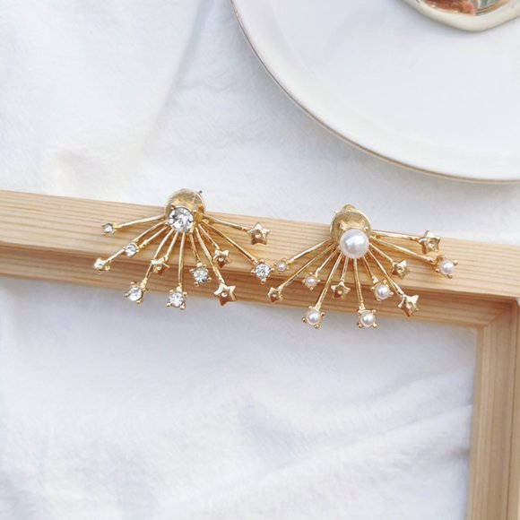 💙Sparking Star Earrings - Picture 3 of 6